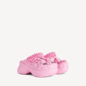 Mules Crocs™ Jibbitz™ pour femme, rose clair Mules Crocs™ Jibbitz™ pour femme, rose clair