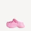Mules Crocs™ Jibbitz™ pour femme, rose clair