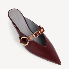 mules de ville pour femme couleur merlot 2 280x280 - Mules de ville pour femme, couleur merlot