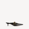Mules de ville pour femme en noir Mules de ville pour femme en noir