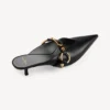 Mules de ville pour femme en noir Mules de ville pour femme en noir