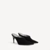 Mules Duchesse pour femme, noires