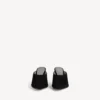 Mules Duchesse pour femme, noires
