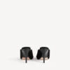 Mules Duchesse pour femme, noires