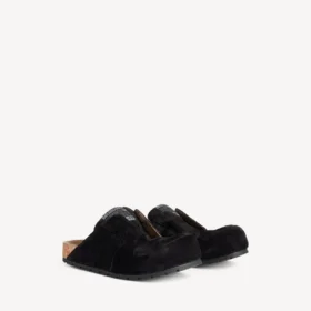 Mules Dumbo pour homme, noires