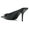 Mules en cuir Knife BB « Noir » 694722WBBI21000