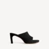 Mules Fargo pour femme, noires