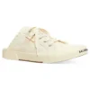 Mules Paris « Coton déchiré blanc et caoutchouc blanc » 693953W3RC69090