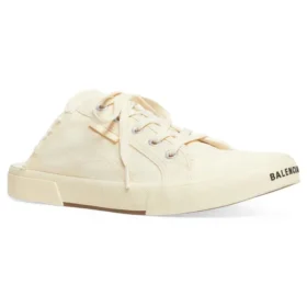 Mules Paris « Coton déchiré blanc et caoutchouc blanc » 693953W3RC69090