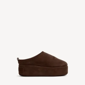 Mules à plateforme Alaska Soft pour femme, couleur espresso clair Mules à plateforme Alaska Soft pour femme, couleur espresso clair