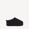 Mules à plateforme Alaska Soft pour femme, noires Mules à plateforme Alaska Soft pour femme, noires