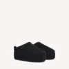 Mules à plateforme Alaska Soft pour femme, noires Mules à plateforme Alaska Soft pour femme, noires