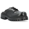 Mules Sergent 20 mm « Cuir de veau lisse noir » 701392WBD401000