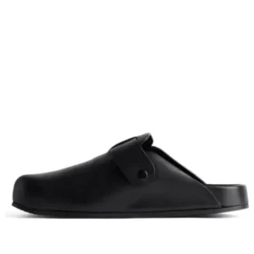 Mules Sunday « Cuir de veau noir mat » 761712WCEA11000