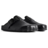 Mules Sunday « Cuir de veau noir mat » 761712WCEA11000