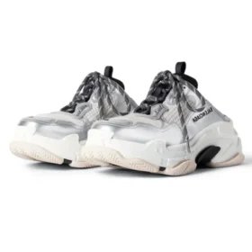 Mules Triple S « Silver » 755686W2FWM8191