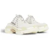 Mules Triple S « White Double Foam and Mesh » 755687W3SM29097