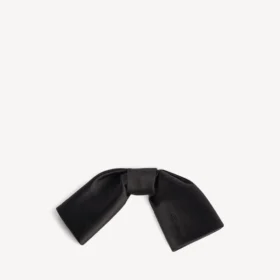 Noeud d&rsquo;accessoires cheveux pour femme, noir