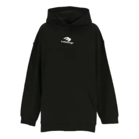 Nouveau sweat à capuche Popover « Black White » 570811TNVH21070 Nouveau sweat à capuche Popover « Black White » 570811TNVH21070