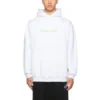 Nouveau sweat à capuche « White » à coupe moyenne 570811TIV559152