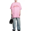 Oversized Offshore T-shirt « Rose » 739028TPVM85960