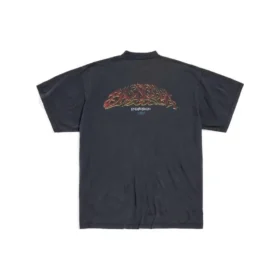 Oversized T-shirt « Black Faded » 739028TPVM81568