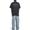 Oversized T-shirt « Black Faded » 739028TPVM81568
