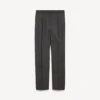 Pantalon ajusté pour femme, coupe tailleur, bleu marine foncé