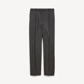 Pantalon ajusté pour femme, coupe tailleur, bleu marine foncé