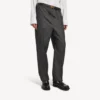 Pantalon ajusté pour femme, coupe tailleur, bleu marine foncé