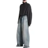 Pantalon ample oversize « Light Blue » 786643TQW556379