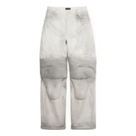 Pantalon baggy de motard « White » 747080TOS149012