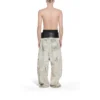 Pantalon baggy « Graffiti » « Gris » 745223TBP475411