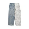 Pantalon baggy hybride camouflage en nuances de gris « Light Blue » 786645TQW556379