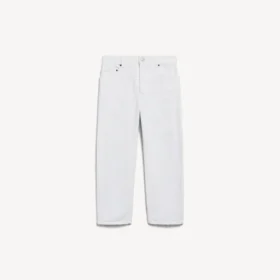 Pantalon capri Jackie pour femme, blanc