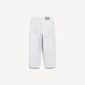 Pantalon capri Jackie pour femme, blanc