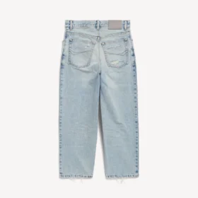 Pantalon capri Jackie pour femme, bleu clair délavé