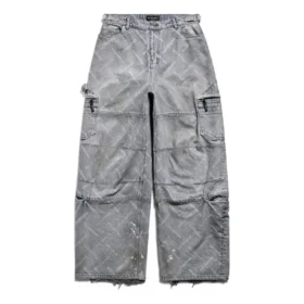 Pantalon cargo Bal Diagonal « Light Blue » 767971TDW144979
