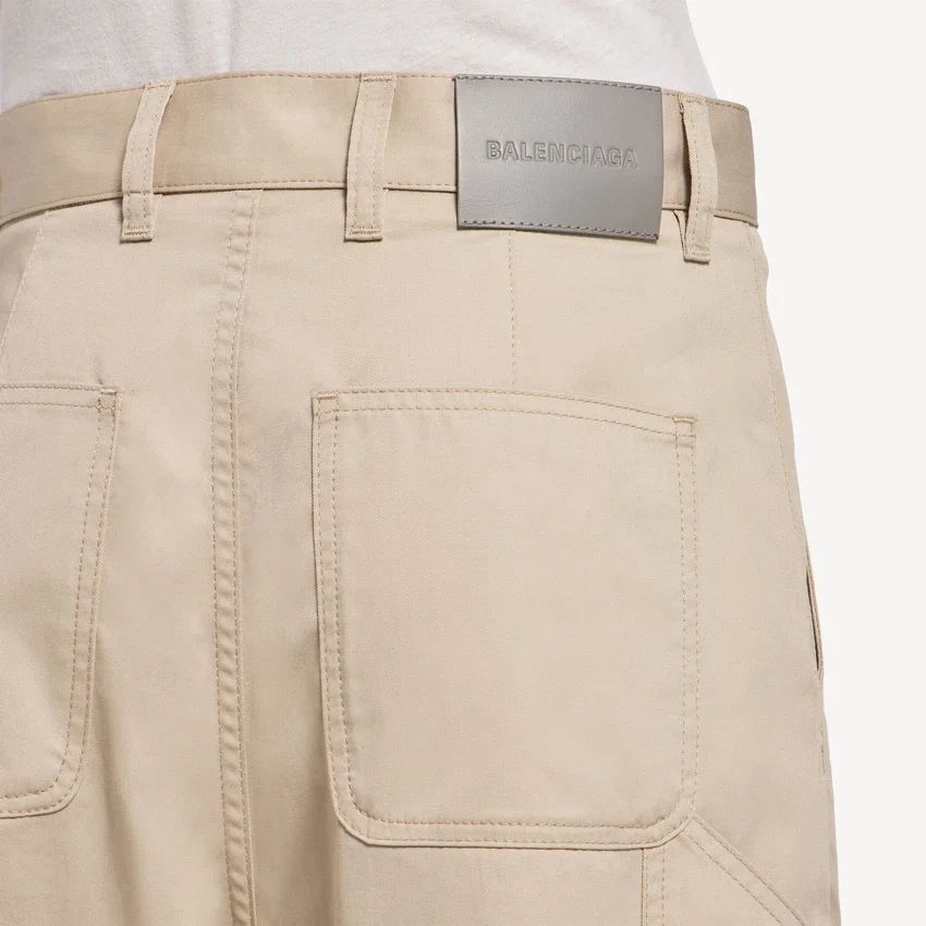 Pantalon cargo décontracté pour femme, couleur beige Pantalon cargo décontracté pour femme, couleur beige