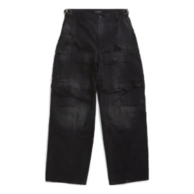 Pantalon cargo large « Black » 746493TKP271000