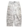 Pantalon cargo large « Gris clair » 791053TQLA71400