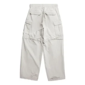 Pantalon cargo large « Light Grey » 746493TKP271400