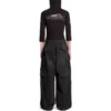 Pantalon cargo large « Noir » 790982TKP271000