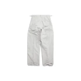 Pantalon cargo minimaliste « Light Grey » 746509TKP271400