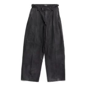 Pantalon cargo minimaliste « Noir » 746509TKP271000