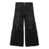 Pantalon cargo évasé « Noir » 783694TNW111672