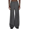 Pantalon coupe classique « Gris » 773246TNT411269