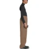 Pantalon de jogging en coton avec logo brodé « Brown » 674594TMVF57761