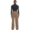 Pantalon de jogging en coton avec logo brodé « Brown » 674594TMVF57761