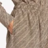 Pantalon de pyjama Monogram pour femme, beige/noir Pantalon de pyjama Monogram pour femme, beige/noir